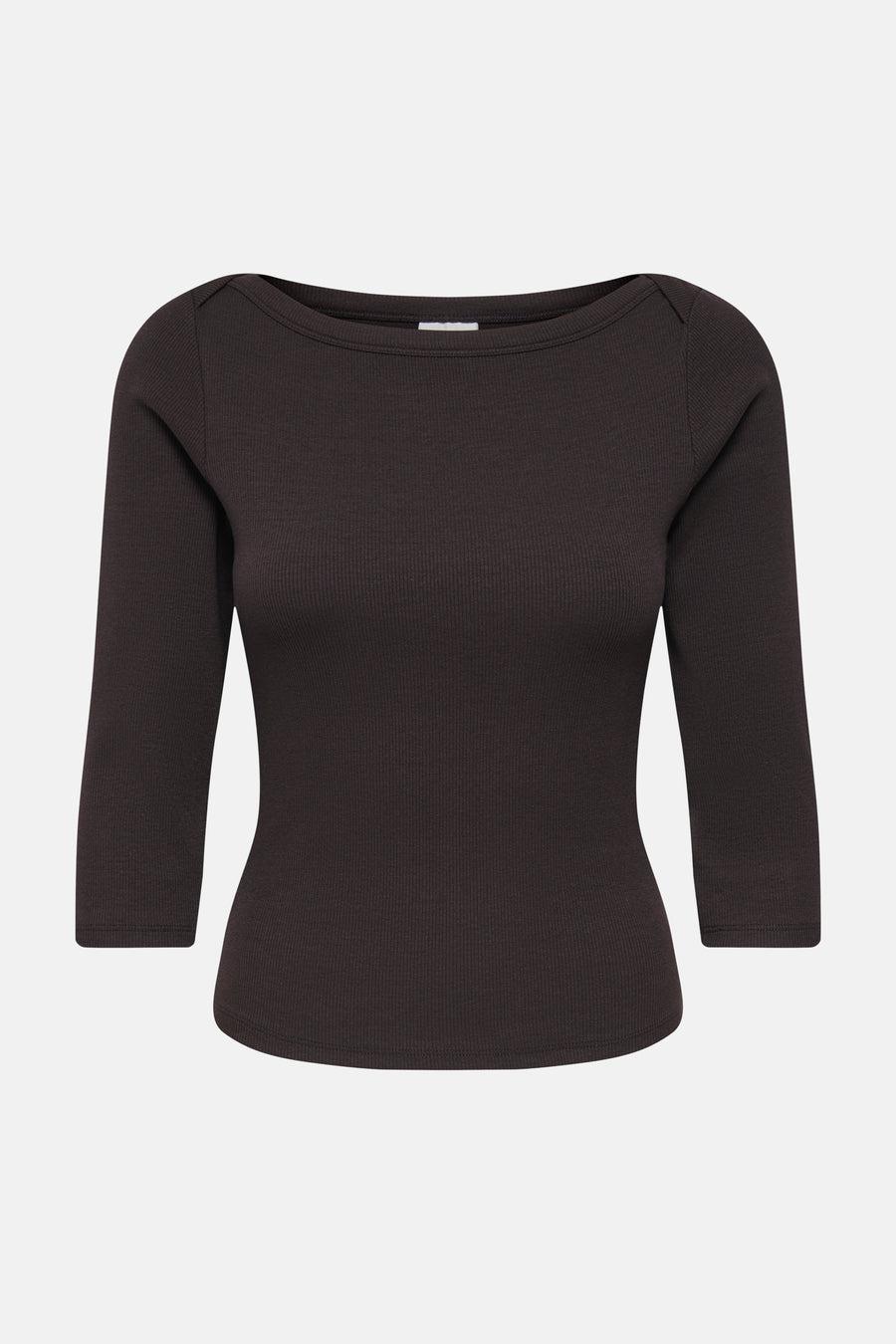 Top uni manche longue brun - JDY