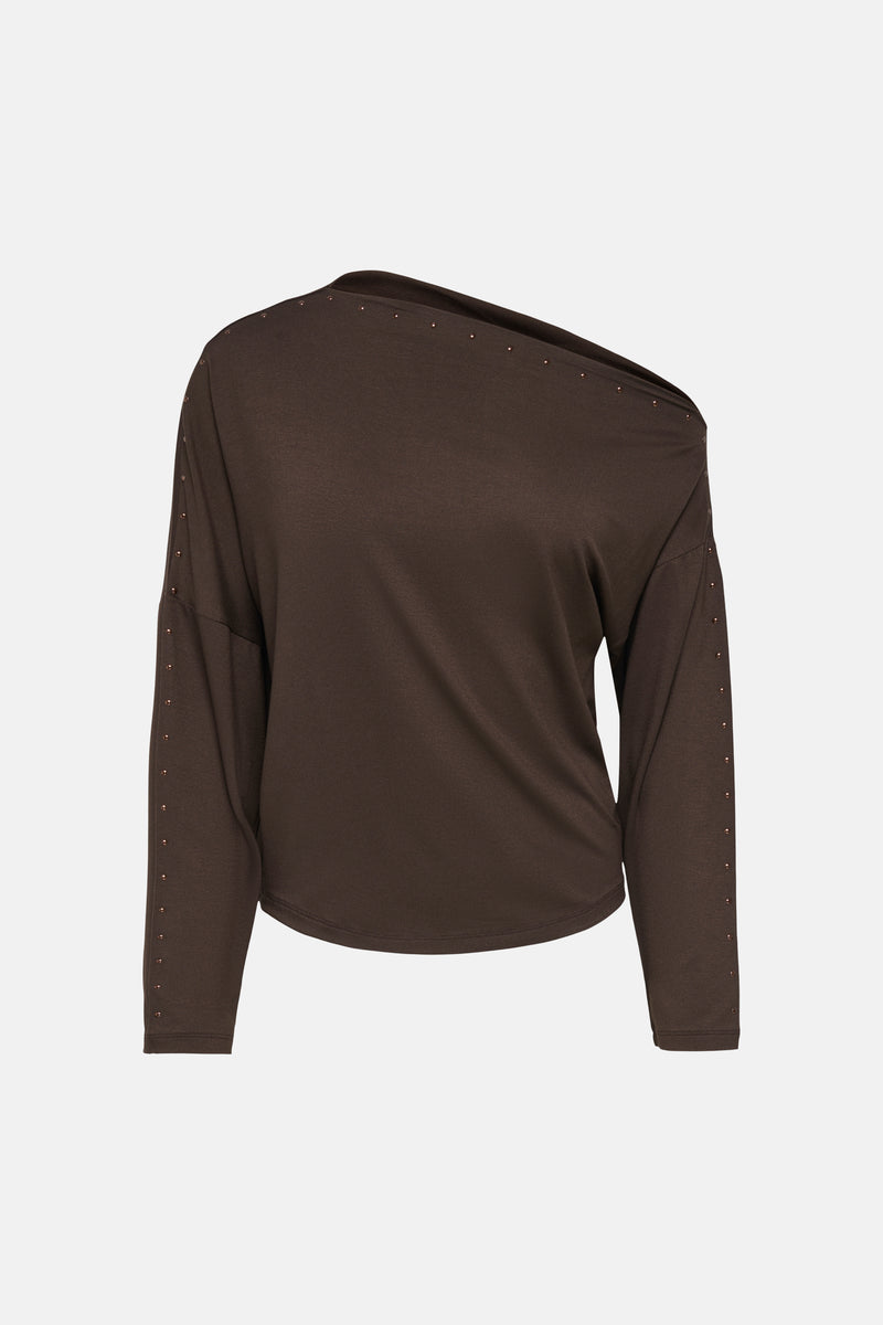 T-shirt à manches longues - Coffee Bean