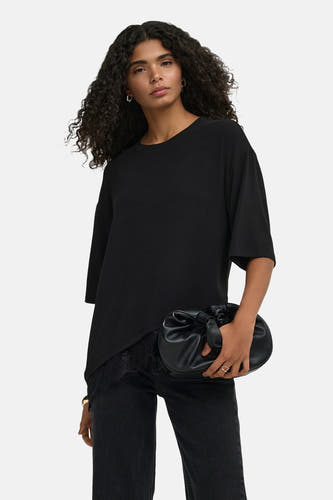 Top uni manche courte noir - ONLY®