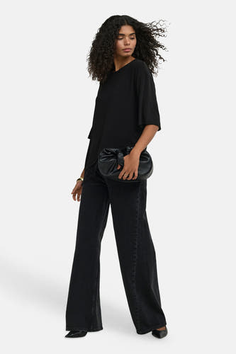 Top uni manche courte noir - ONLY®