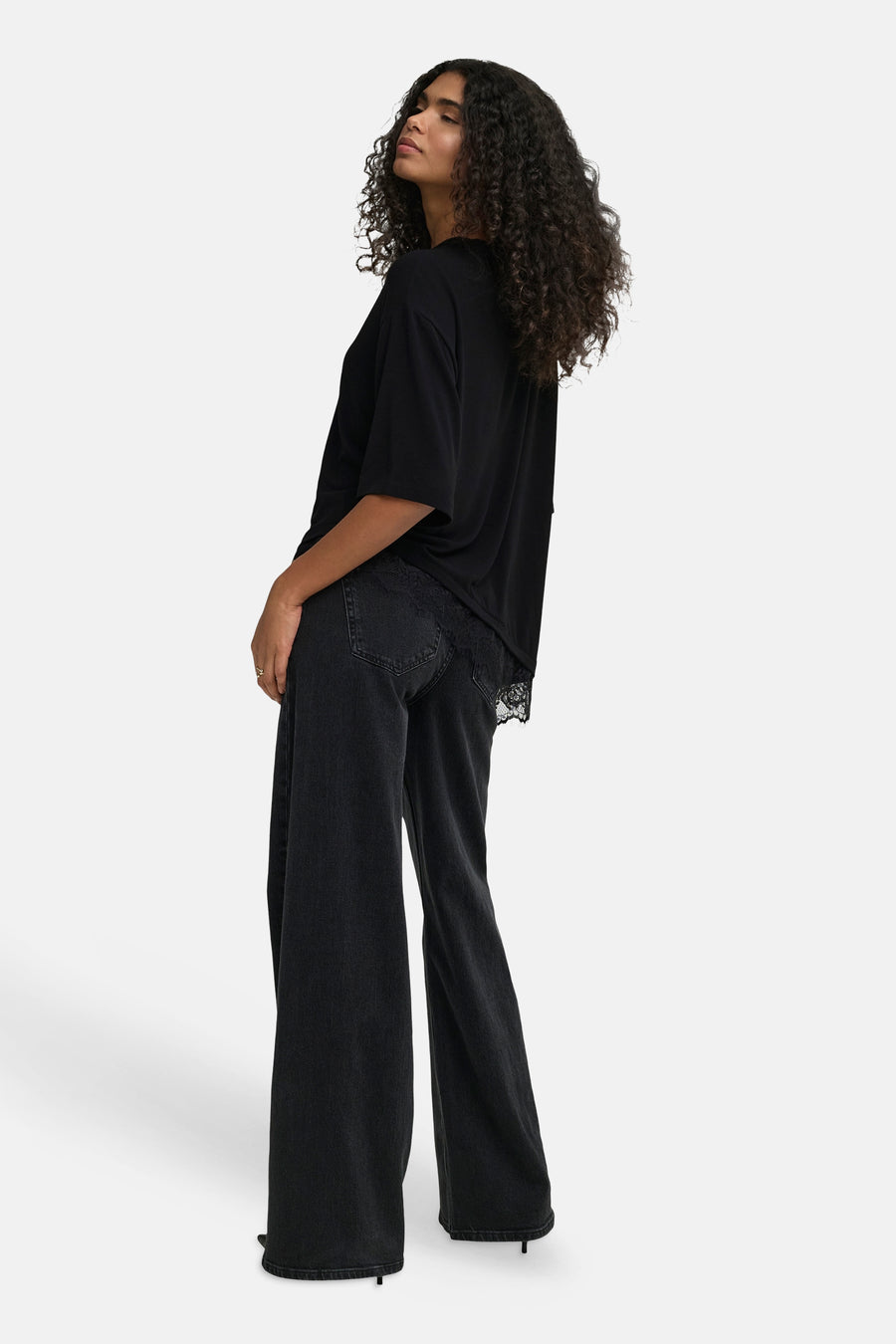Top uni manche courte noir - ONLY®