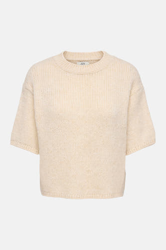 Pull col O Écru - JDY