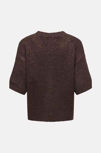 Pull col O brun - JDY