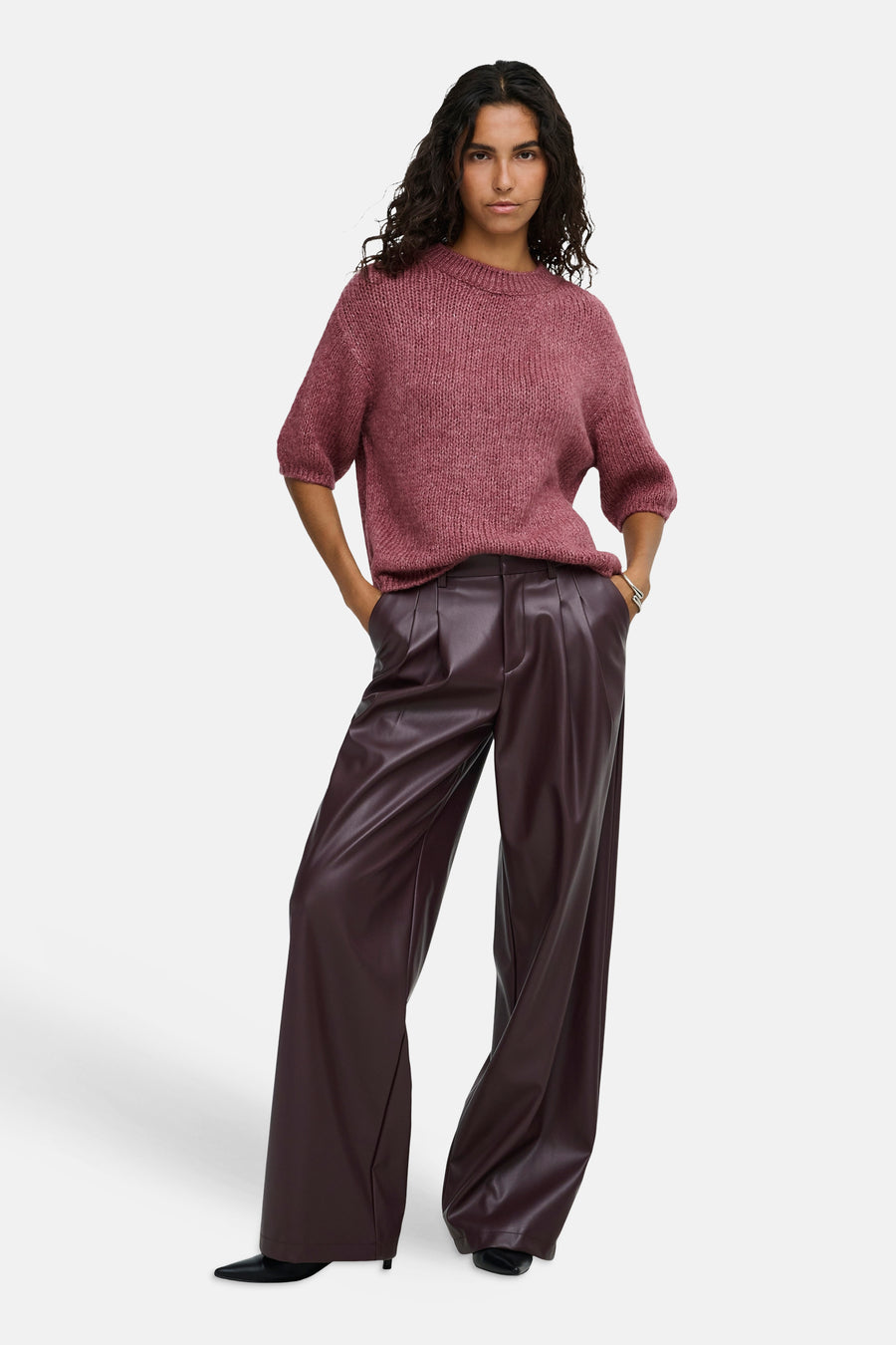 Pull col O rose - JDY