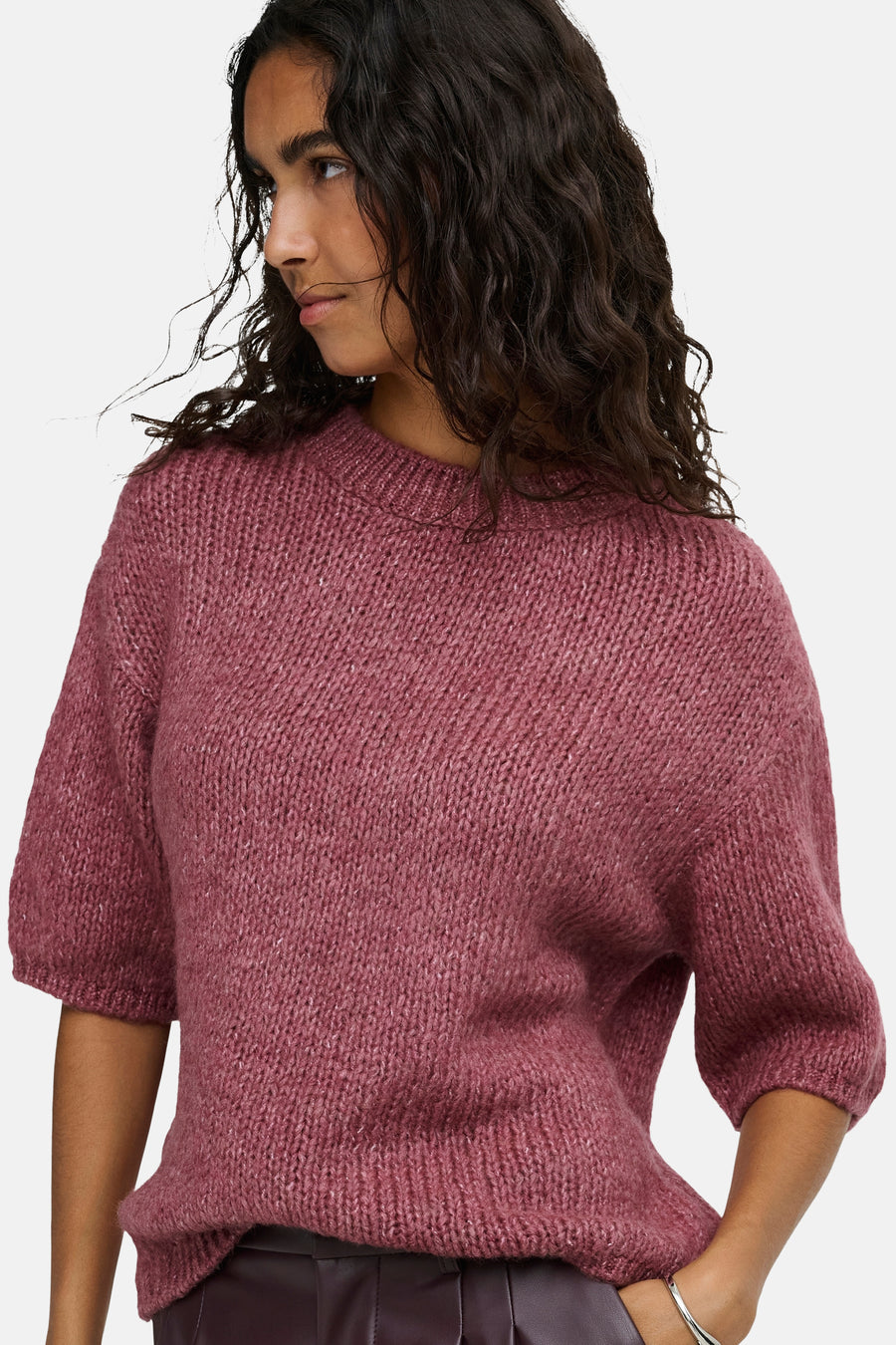 Pull col O rose - JDY