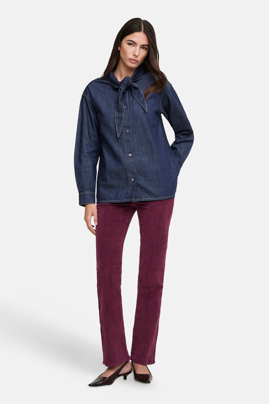 Chemisier (manches longues) dark blue denim - ONLY®