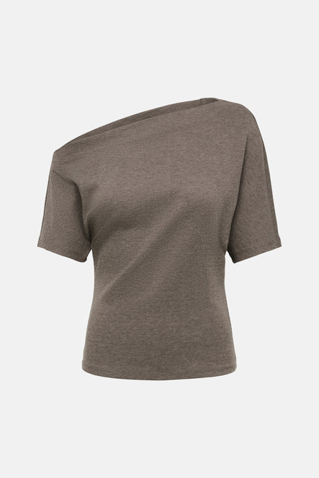 Top uni manche courte brun - ONLY®
