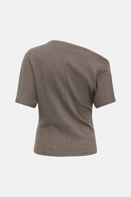 Top uni manche courte brun - ONLY®