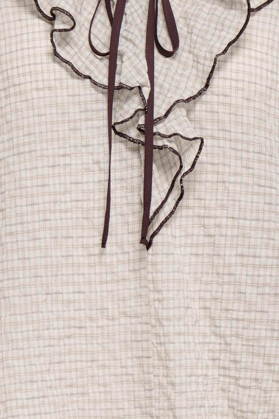 Blouse à manches longues - écru
