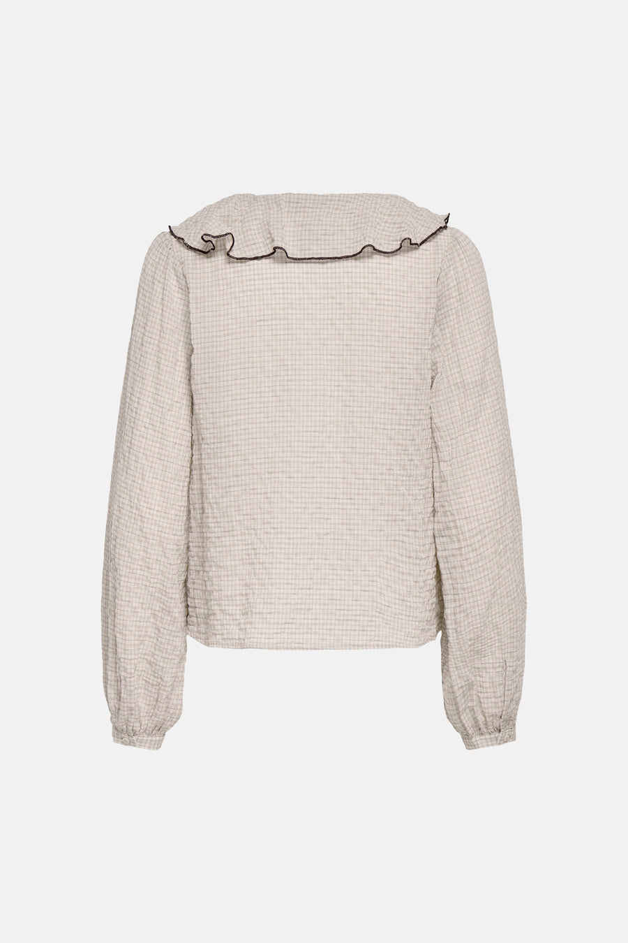 Blouse à manches longues - écru