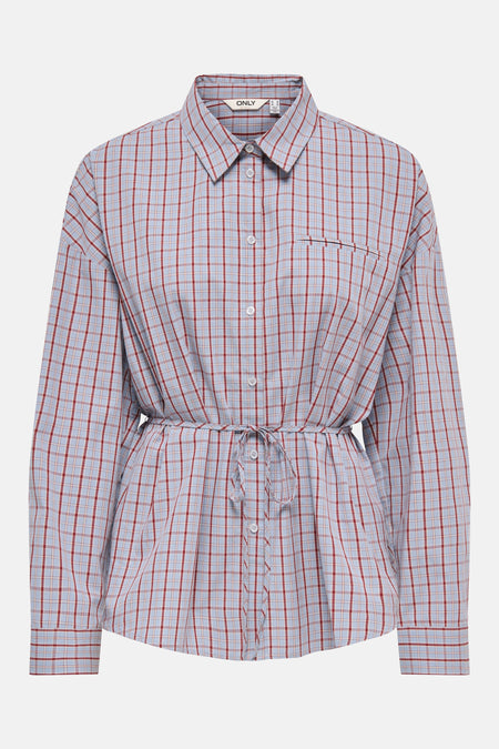 Chemise à manches longues - bleu