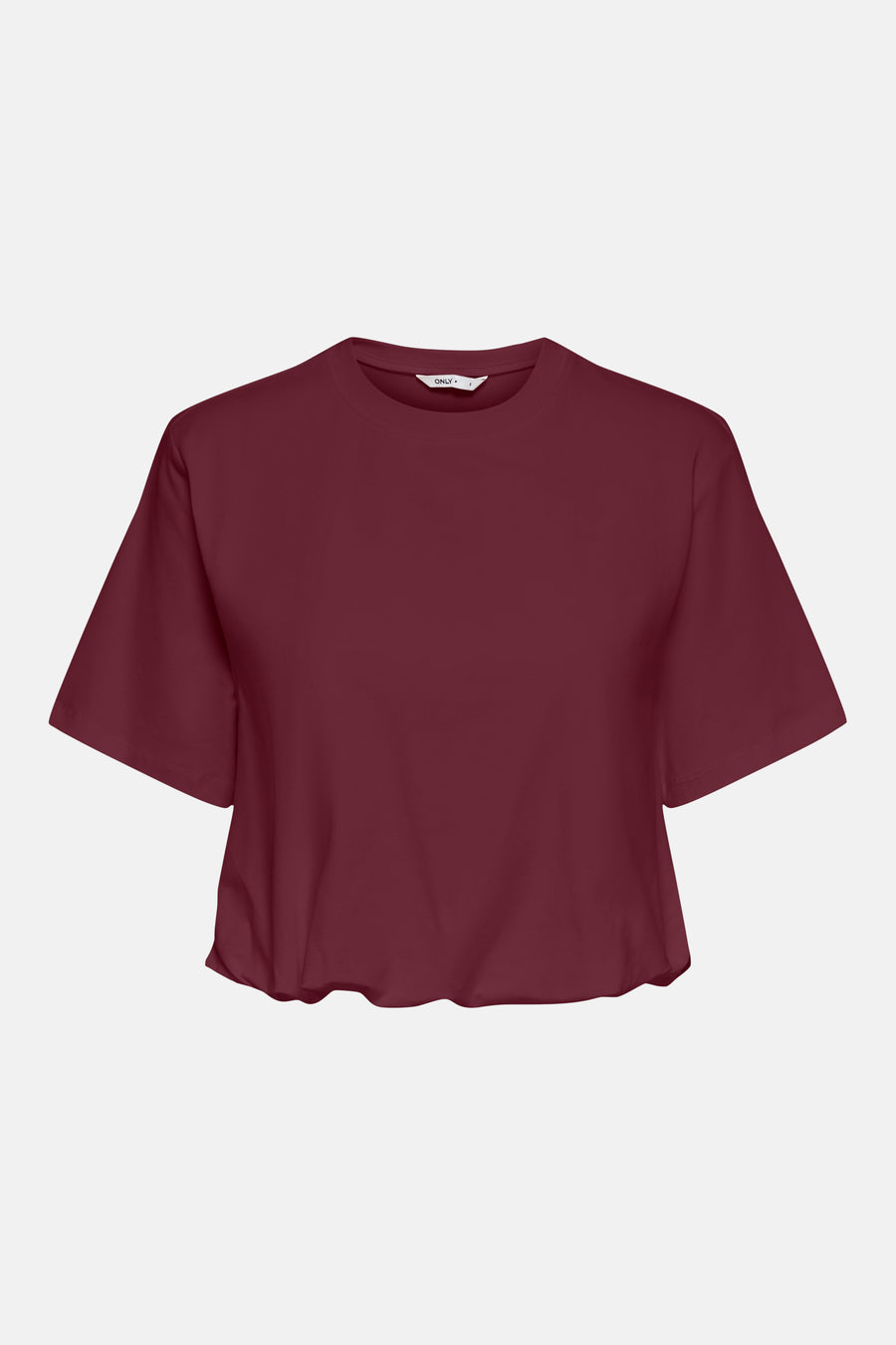 Top uni manche courte rouge - ONLY®