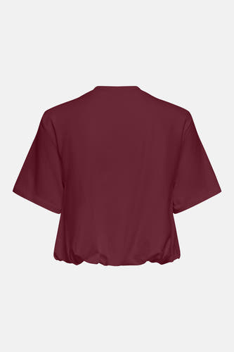 Top uni manche courte rouge - ONLY®
