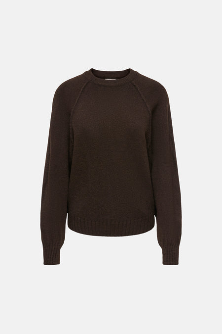 Pull col O brun - JDY
