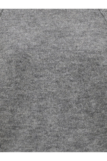 Pull col O - gris