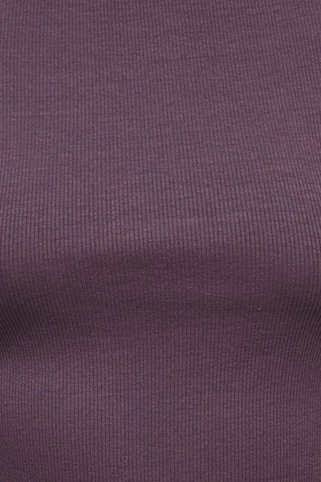 Top uni manche longue mauve - JDY