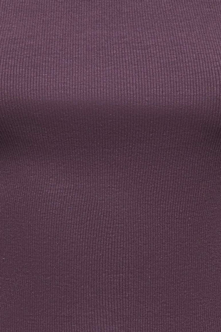 Top uni manche longue mauve - JDY