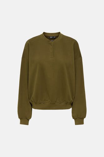 Sweat col O vert - ONLY®