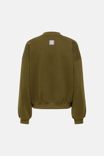 Sweat col O vert - ONLY®