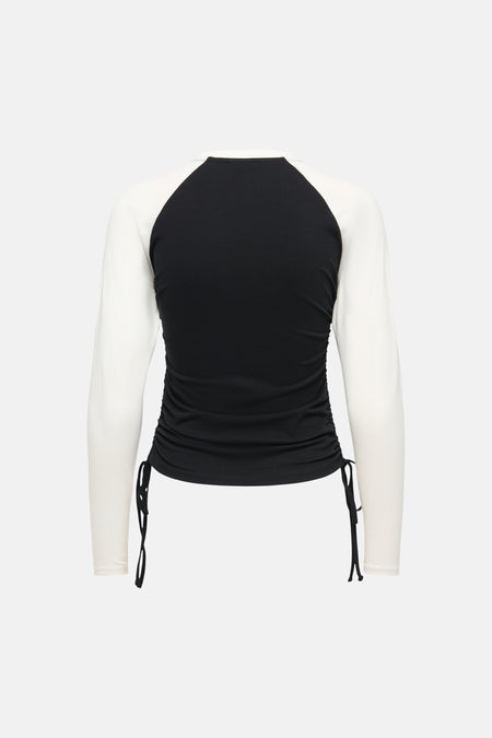 Top uni manche longue bleu - ONLY®