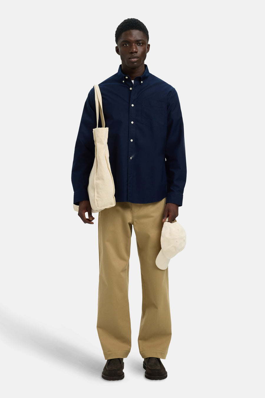 Chemise à manches longues - bleu - SELECTED