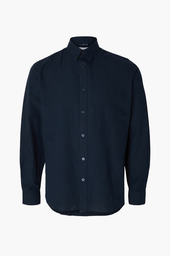 Chemise &agrave; manches longues - bleu
