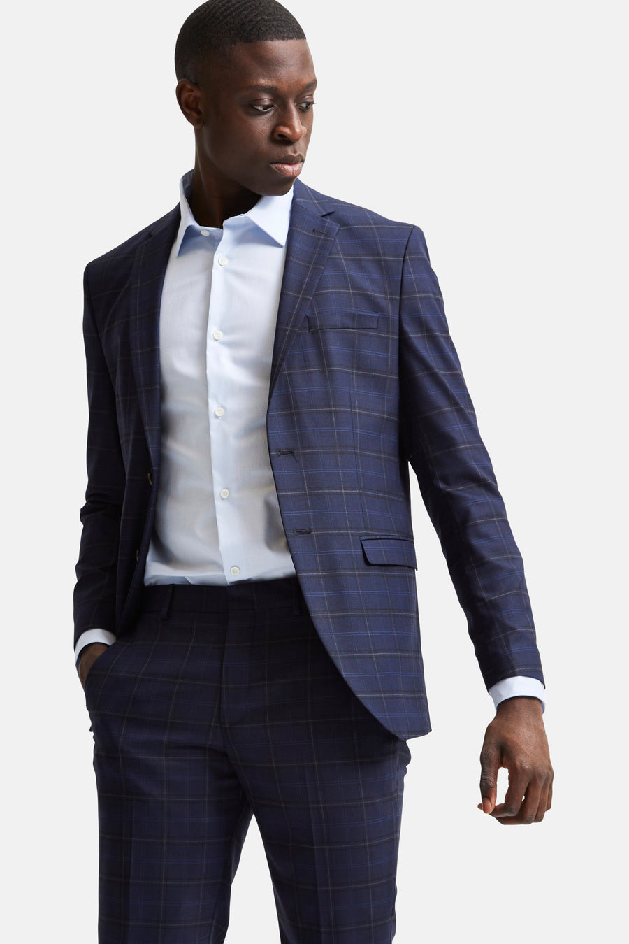 Chemise &agrave; manches longues - bleu - SELECTED