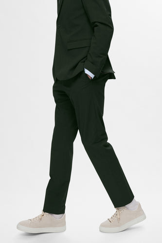 Pantalon de costume - vert - SELECTED - 7