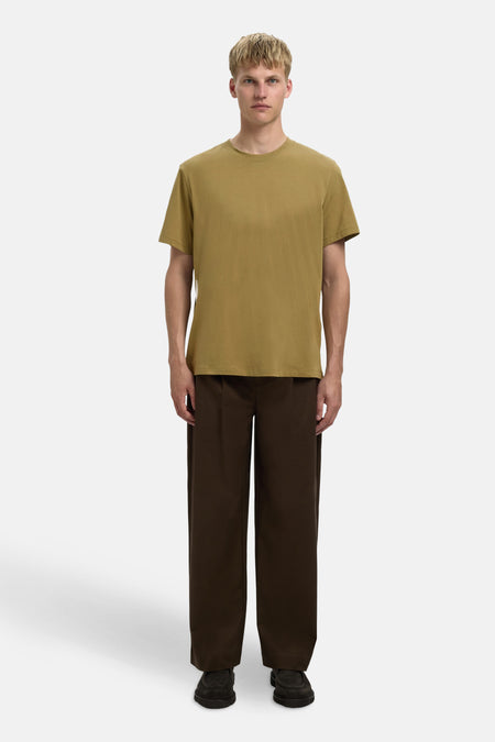 T-shirt (manches courtes) vert - SELECTED