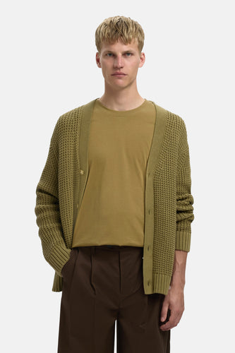 T-shirt (manches courtes) vert - SELECTED - SELECTED - 6