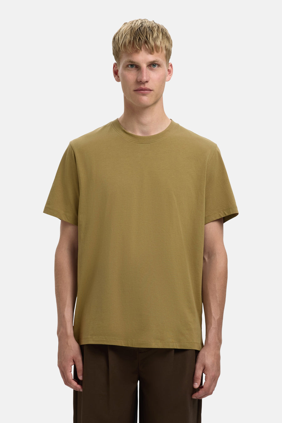 SLHASPEN SS O-NECK TEE NOOS
