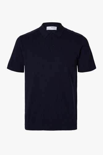 Polo à manches courtes - bleu - SELECTED