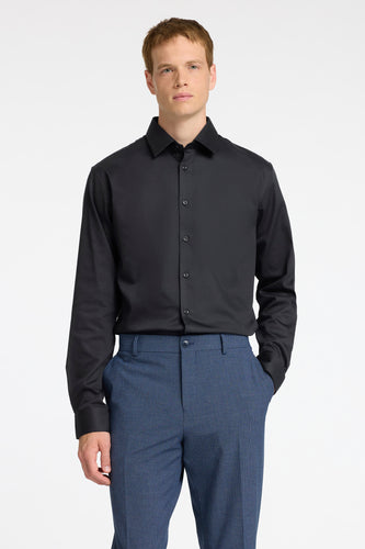 Chemise à manches longues - noir - SELECTED