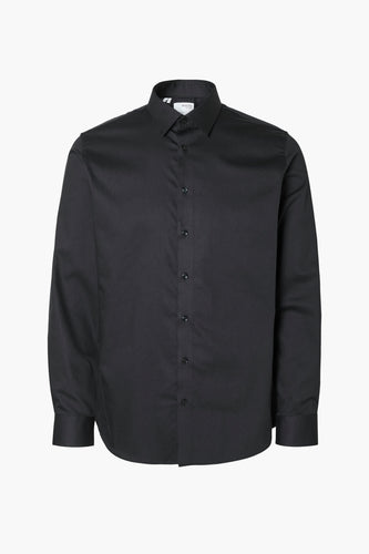 Chemise à manches longues - noir - SELECTED