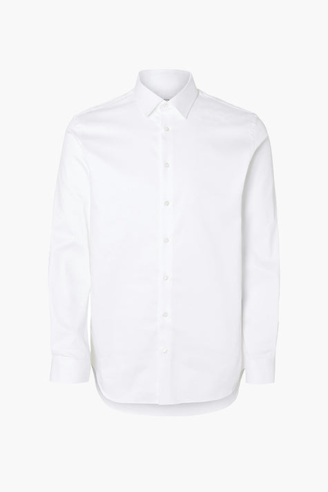 Chemise à manches longues - blanc