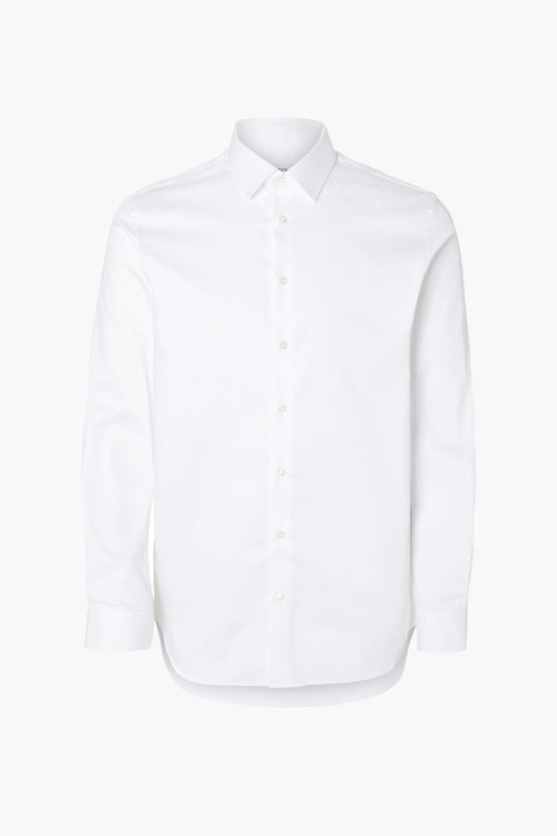 Chemise à manches longues - blanc