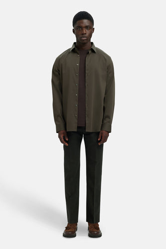 Chemise à manches longues - vert - SELECTED