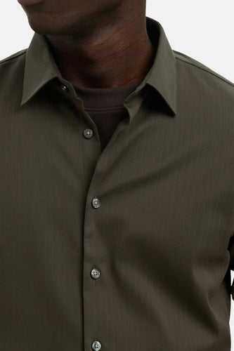 Chemise à manches longues - vert - SELECTED