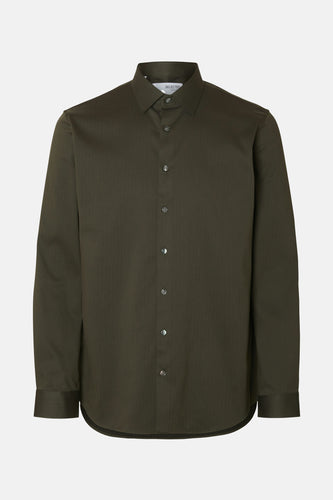Chemise à manches longues - vert - SELECTED