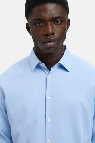 Chemise à manches longues - bleu - SELECTED