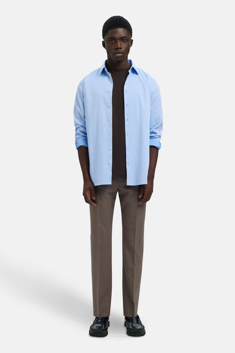 Chemise à manches longues - bleu - SELECTED