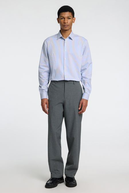 Chemise à manches longues - bleu