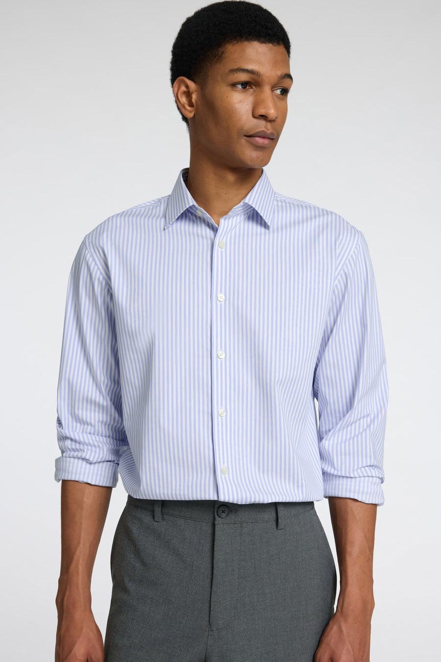 Chemise à manches longues - bleu - SELECTED