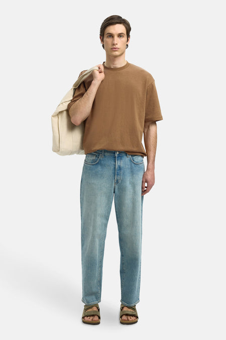 SLHLOOSEOSCAR SS O-NECK TEE NOOS