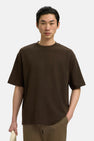 T-shirt (manches courtes) brun - SELECTED