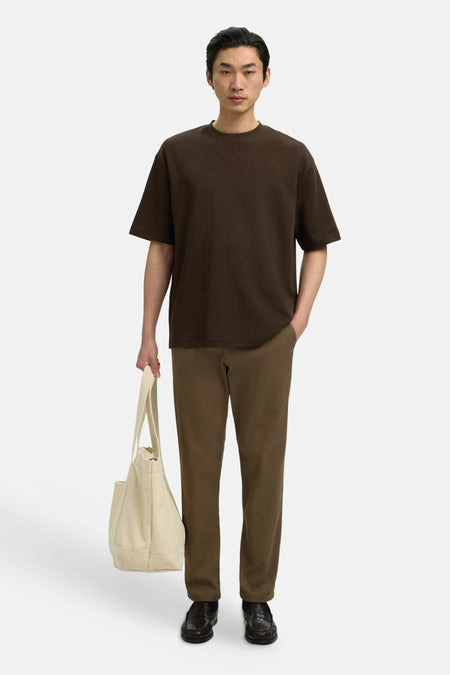 T-shirt à manches courtes - brun
