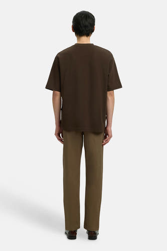 T-shirt (manches courtes) brun - SELECTED