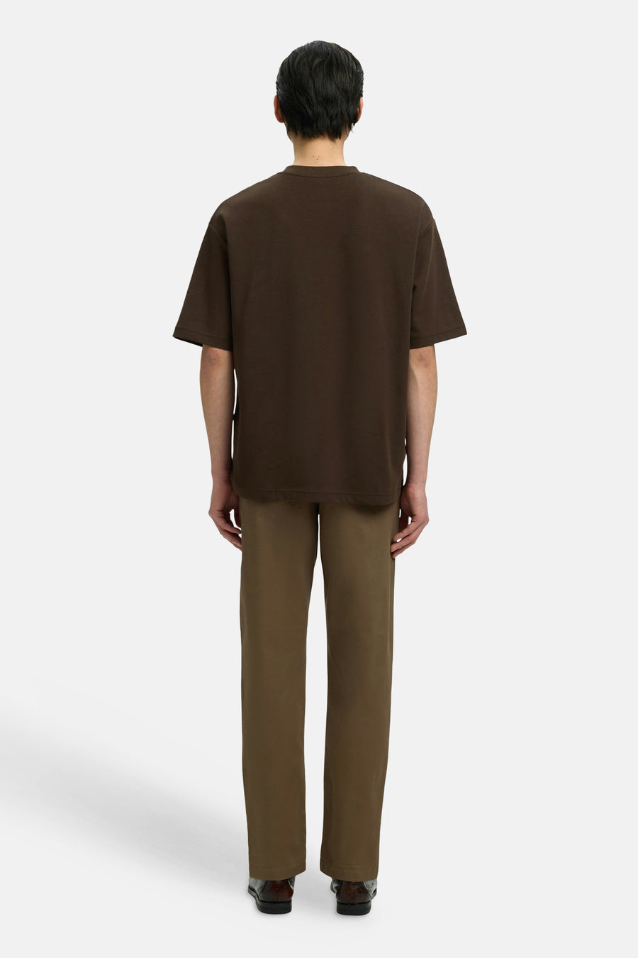 T-shirt (manches courtes) brun - SELECTED
