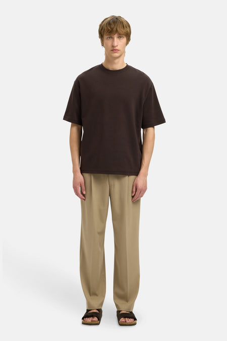 T-shirt à manches courtes - brun