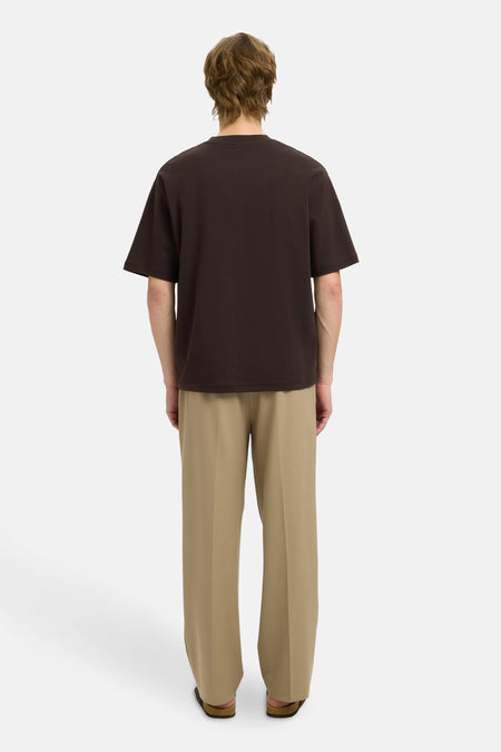 T-shirt à manches courtes - brun